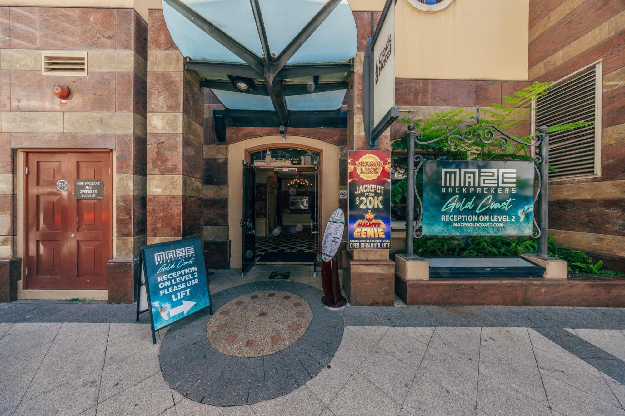 Hostel Maze Backpackers - Gold Coast Exterior foto
